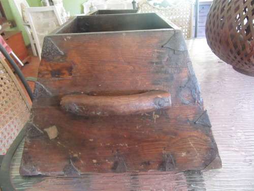 Antique Chinese Rice Bucket with Side Handles C1800