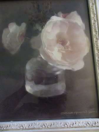Pair of Beautifully Framed Rose Prints By Bruce Hamilton Dorn