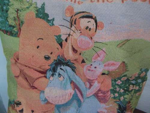 Winnie The Pooh Tapestry Fabric  Cushion Covers