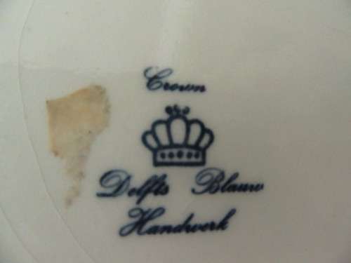 Blue Delft Blauw Rack Plate