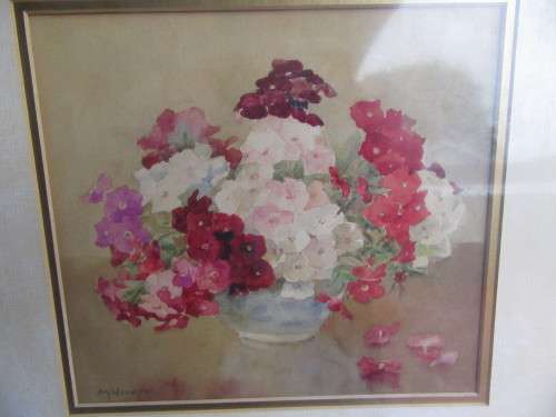 Pair of Watercolour Paintings by Mildred Hall