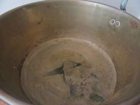 Stunning Antique  Brass Jam Pot