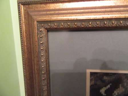 Large Framed Tapestry of Sir Tomas Lawrence ( The Red Boy)