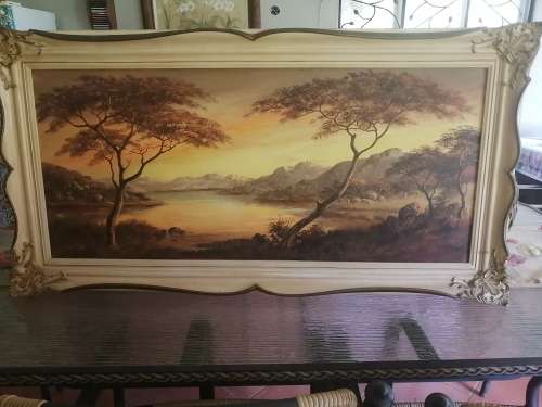 Investment Art sought after SA/ Rhodesian Artist Joan Evans Landscape