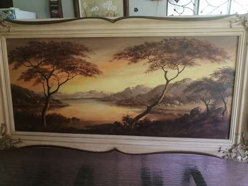 Investment Art sought after SA/ Rhodesian Artist Joan Evans Landscape
