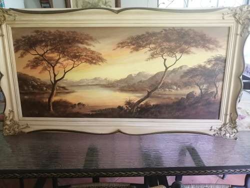 Investment Art sought after SA/ Rhodesian Artist Joan Evans Landscape