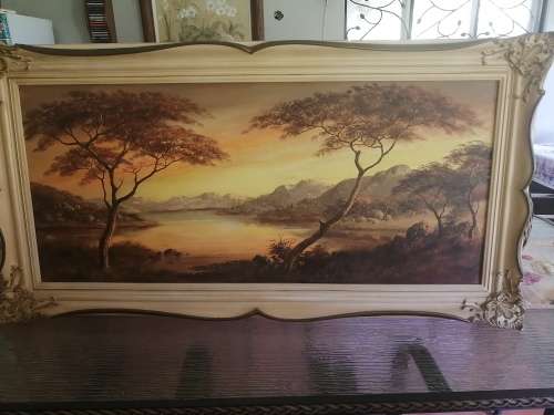 Investment Art sought after SA/ Rhodesian Artist Joan Evans Landscape