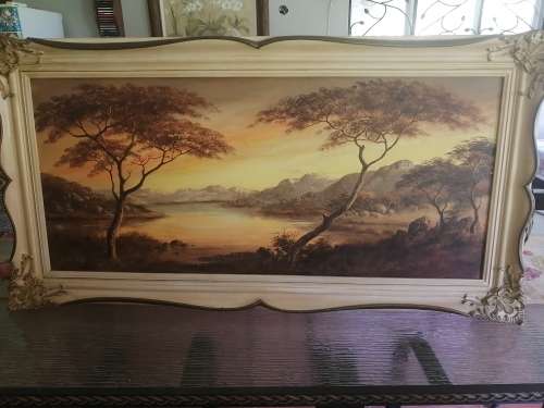 Investment Art sought after SA/ Rhodesian Artist Joan Evans Landscape