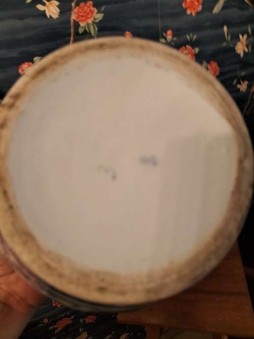 Blue & White Planter