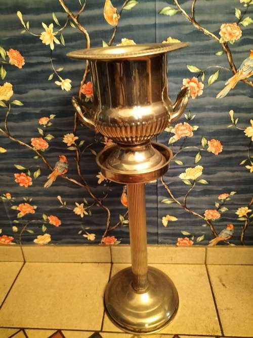 Silver plated Champagne Bucket with Stand