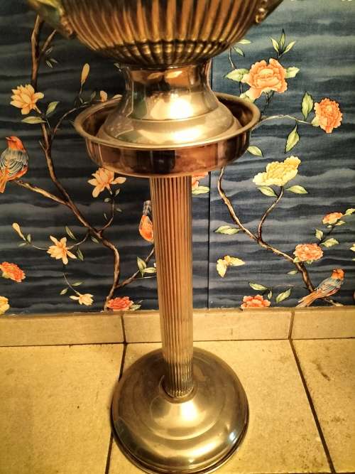 Silver plated Champagne Bucket with Stand