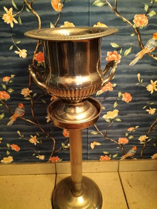 Silver plated Champagne Bucket with Stand