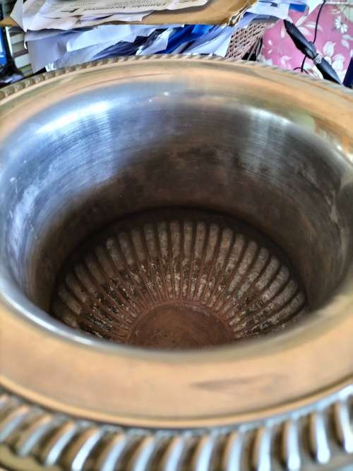 Silver plated Champagne Bucket with Stand