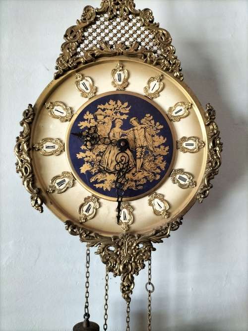 Emil Schmeckenbecher German  Wall Clock