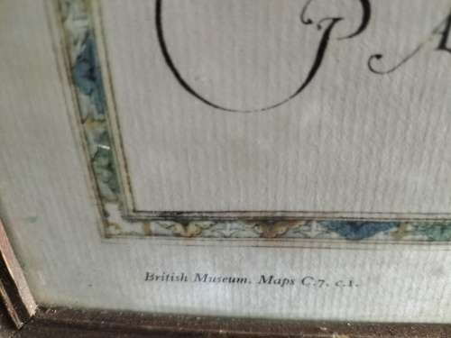 SAXTONS MAP OF YORKSHIRE 1577