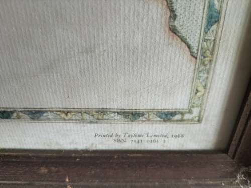 SAXTONS MAP OF YORKSHIRE 1577