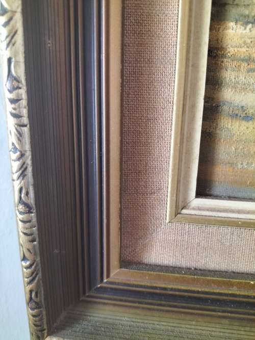 Framed Landscape Painting by Well Known SA Artist  D Malherbe