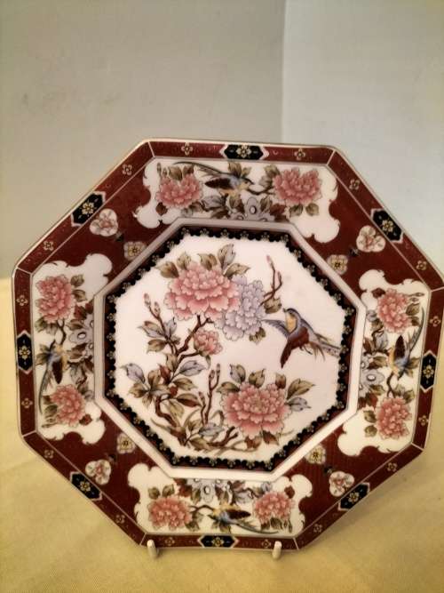 Hexagonal Imperial Imari Plate