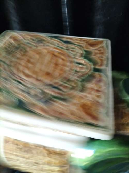 Decorative large Ceramic Indian Elephant Plant Stand/ Side Table