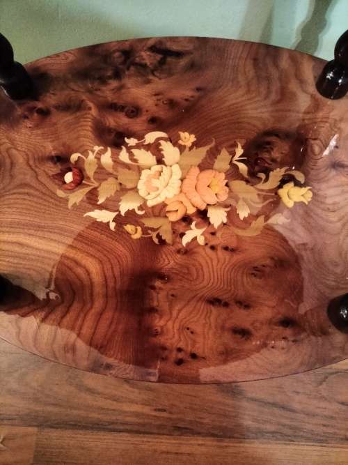 Vintage Marquery of Sorrento Drinks Trolly