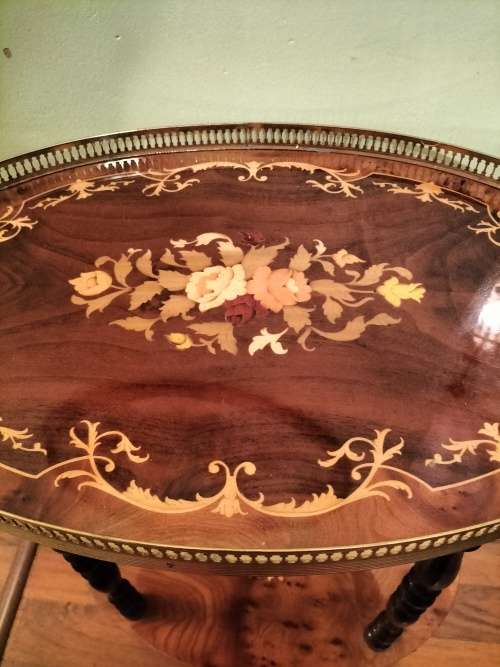 Vintage Marquery of Sorrento Drinks Trolly