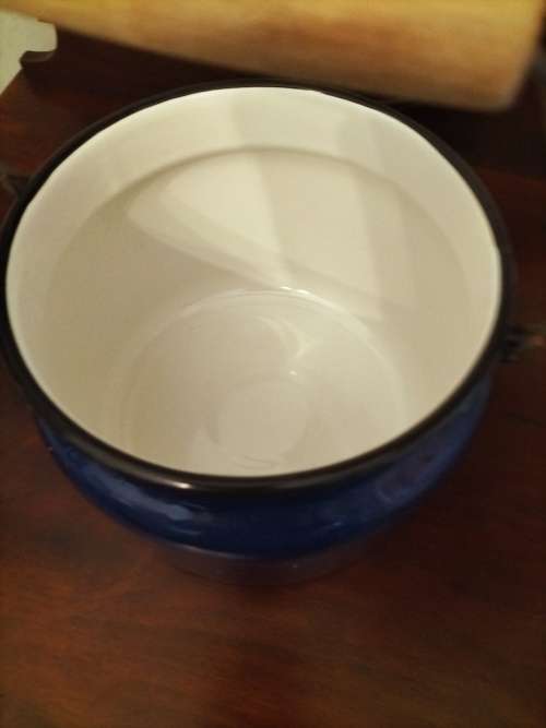 Enamel Billy Can made in Holland