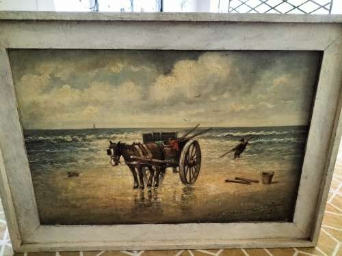 Framed Painting Seascape by Anton Phyanders