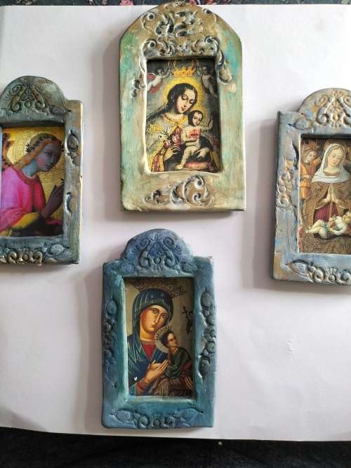Set of Religious Icons