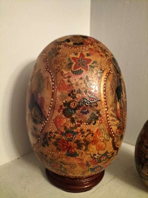 Japanese Satsuma Decorative Eggs