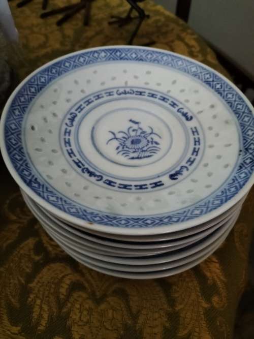 Tienshan Jingolezhen Plates x8