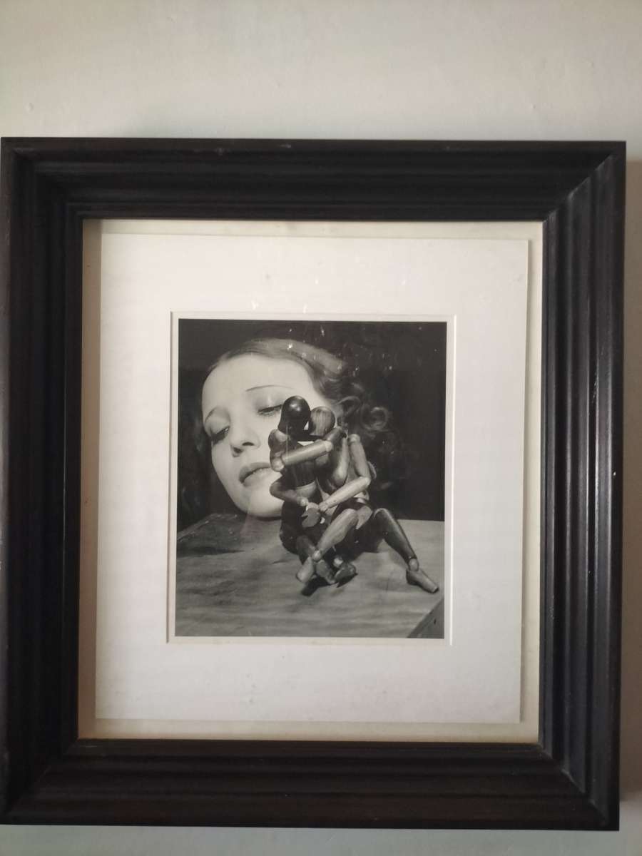 Man Ray  - Lydia  with Mannequins 1932Fine art print black & White Gallery Framed
