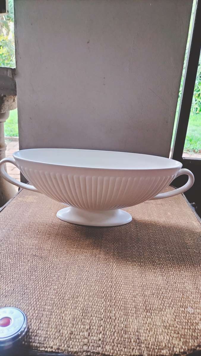 Wedgewood Fluted Vase with Handles