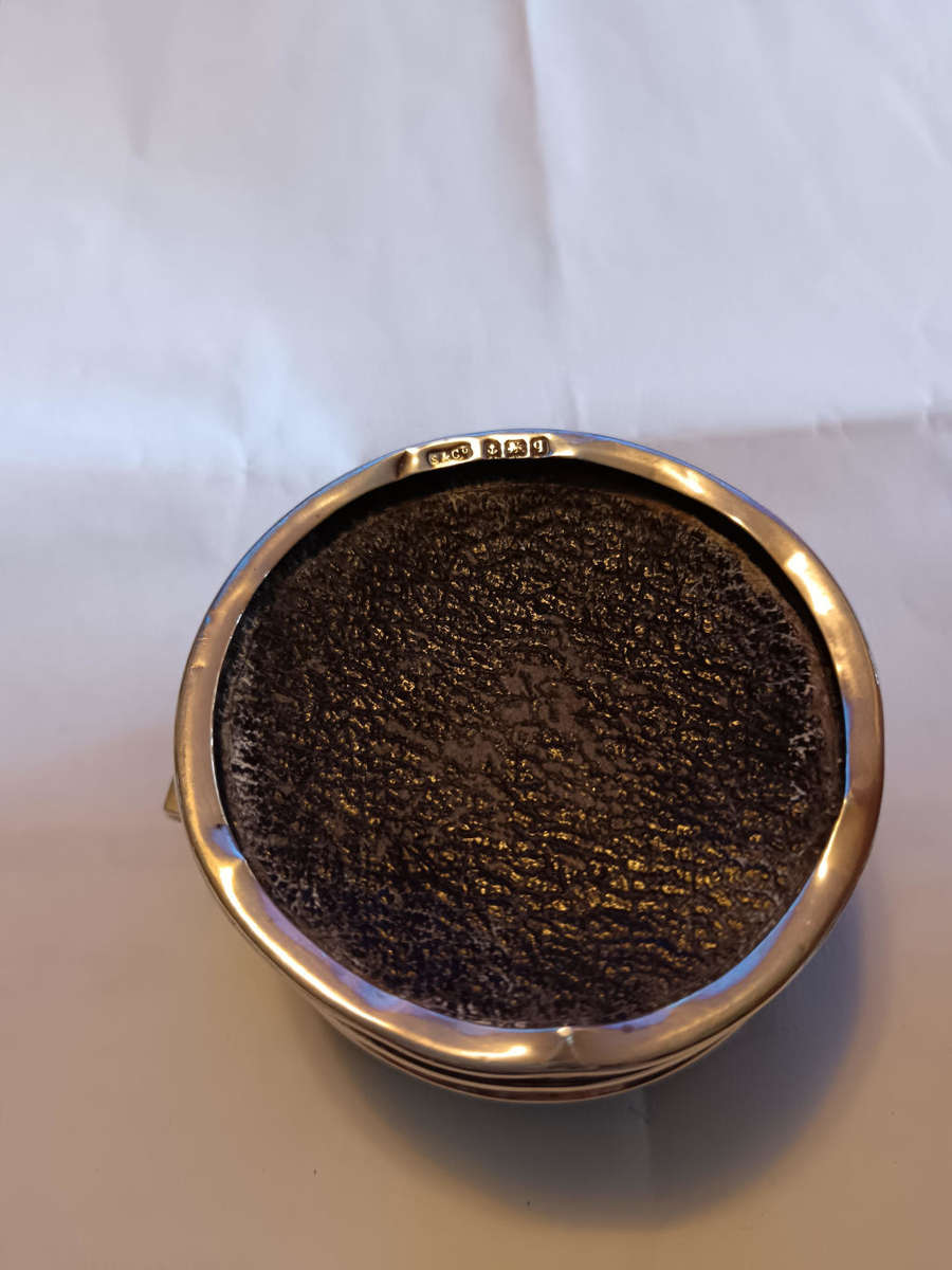 Victorian Birmingham Silver & Tortoise Shell Royal Engineers Case