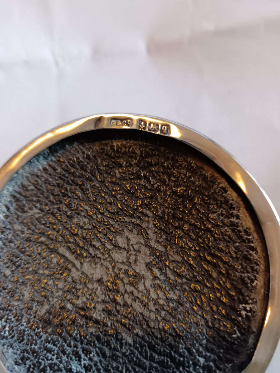 Victorian Birmingham Silver & Tortoise Shell Royal Engineers Case