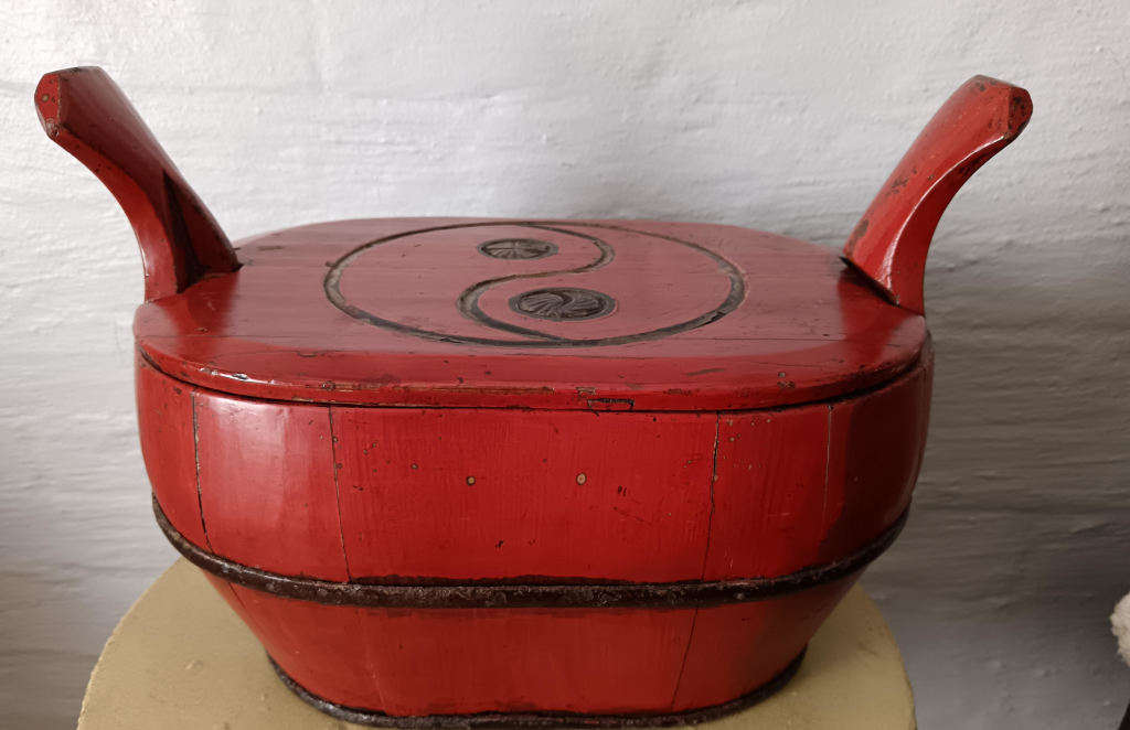 Superb Chinese Red Laquer Box