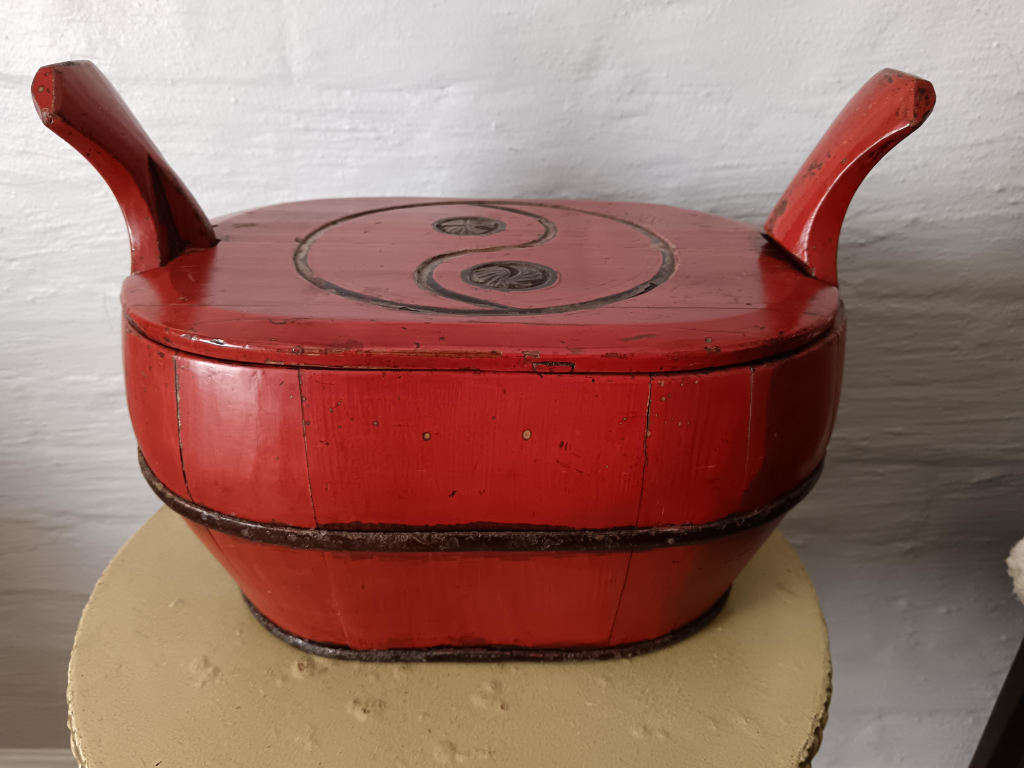 Superb Chinese Red Laquer Box