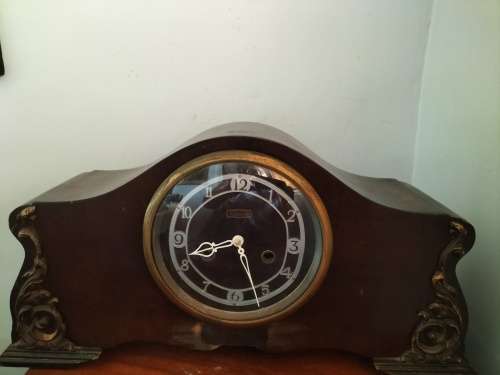 Wooden Mantle Clock