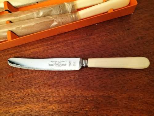 Friar Cutlery Fruit Knives made in Sheffield Set of 6