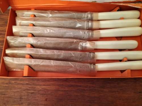 Friar Cutlery Fruit Knives made in Sheffield Set of 6