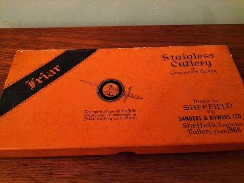 Friar Cutlery Fruit Knives made in Sheffield Set of 6