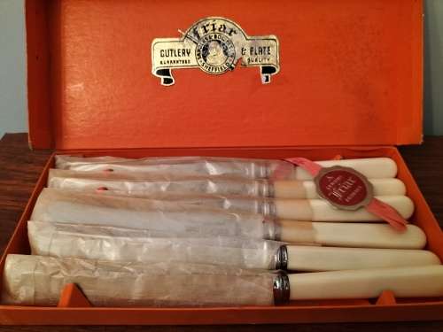 Friar Cutlery Fruit Knives made in Sheffield Set of 6