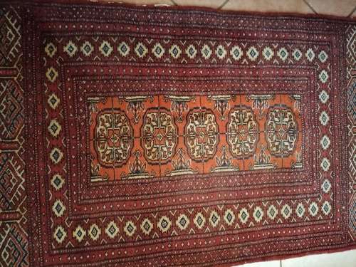 Vintage Persian Bokhara Rug 120x 80,cm