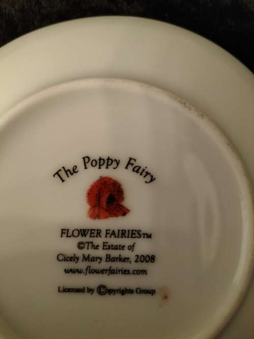 Set of 3 Flower Fairies Plate by Cicily Mary Barker