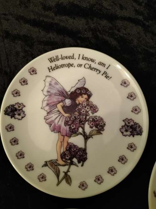 Set of 3 Flower Fairies Plate by Cicily Mary Barker