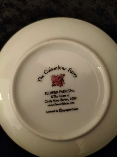 Set of 3 Flower Fairies Plate by Cicily Mary Barker