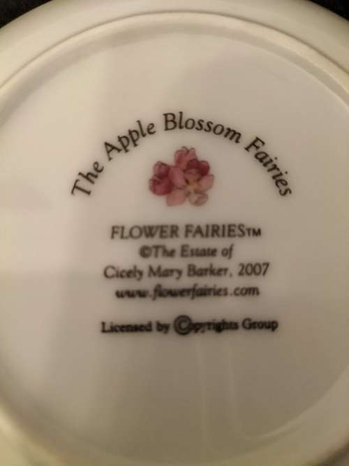 Set of 3 Flower Fairies Plate by Cicily Mary Barker