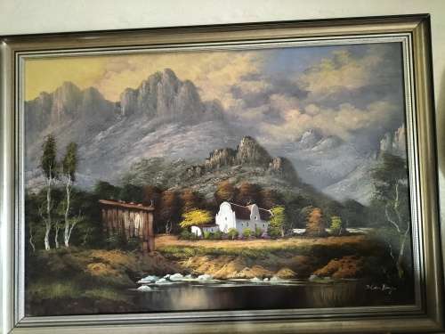 Stan Bays SA Artist Cape Dutch House