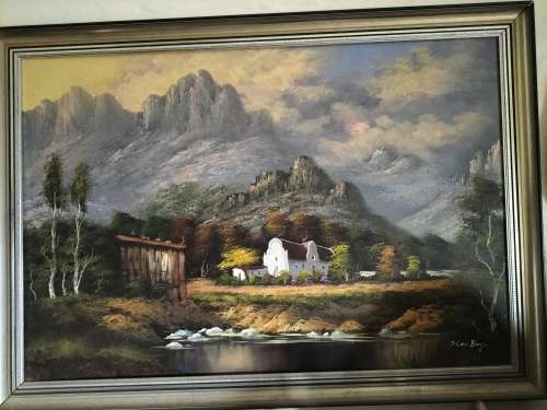 Stan Bays SA Artist Cape Dutch House