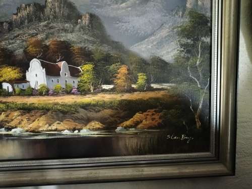 Stan Bays SA Artist Cape Dutch House