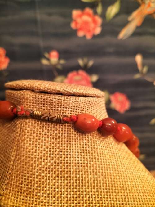 Carnelian Gem Stone Necklace